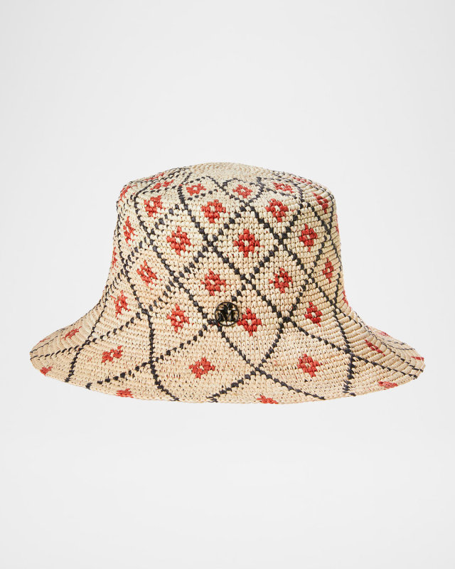 Ludi Flower Crochet Bucket Hat